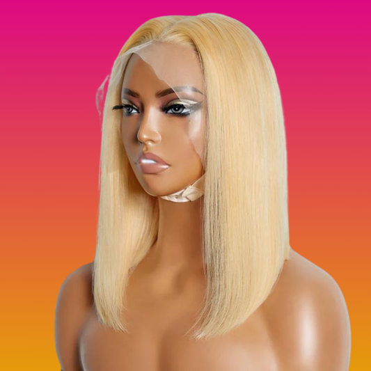 Russian Blonde Bob Wigs