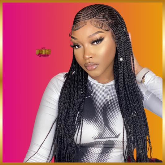 Aphrodite | Braided 13x7 Frontal Wig