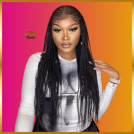 Aphrodite | Braided 13x7 Frontal Wig