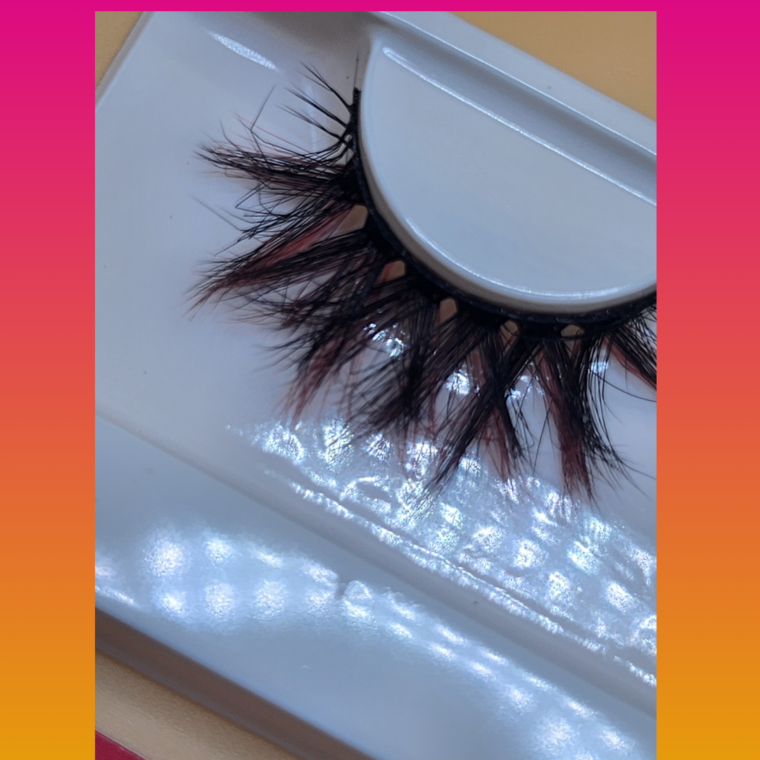BADDiE | Colored 3D Faux Eyelashes